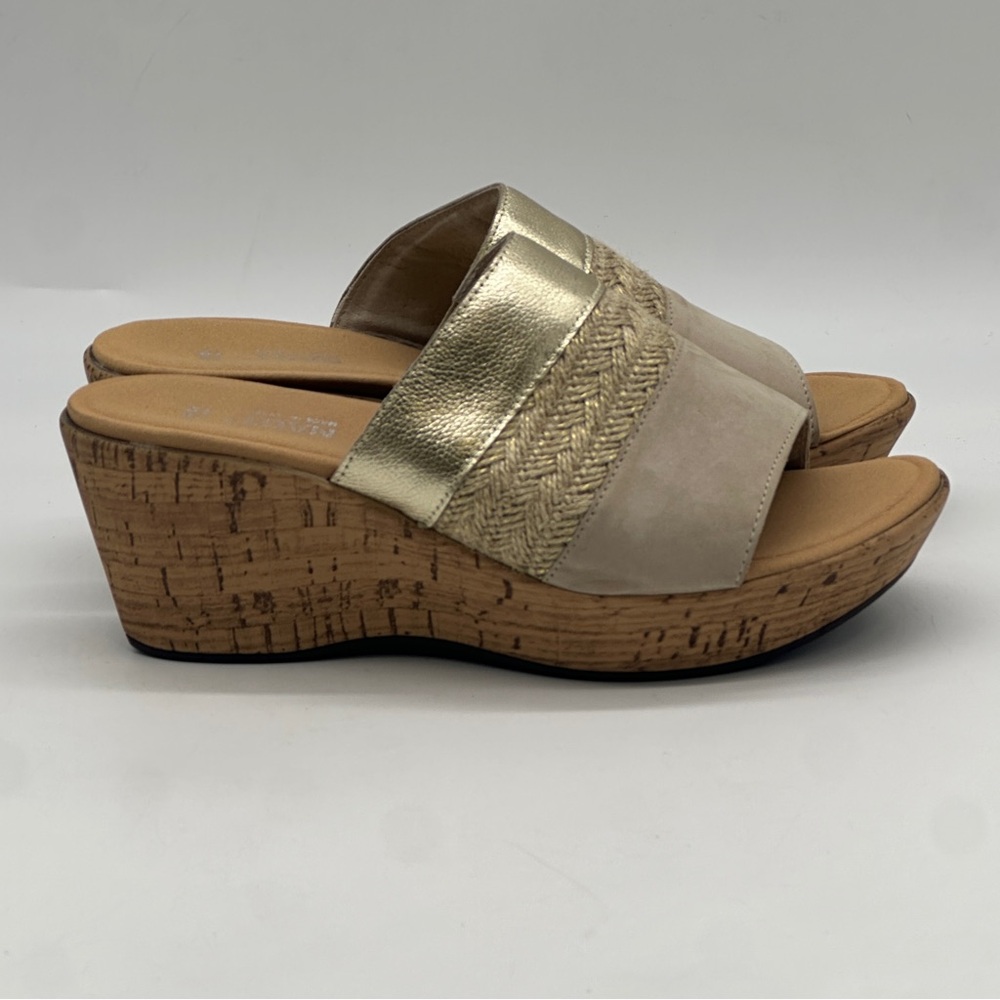 NAOT Tiki Wedge Sandals. Size 9